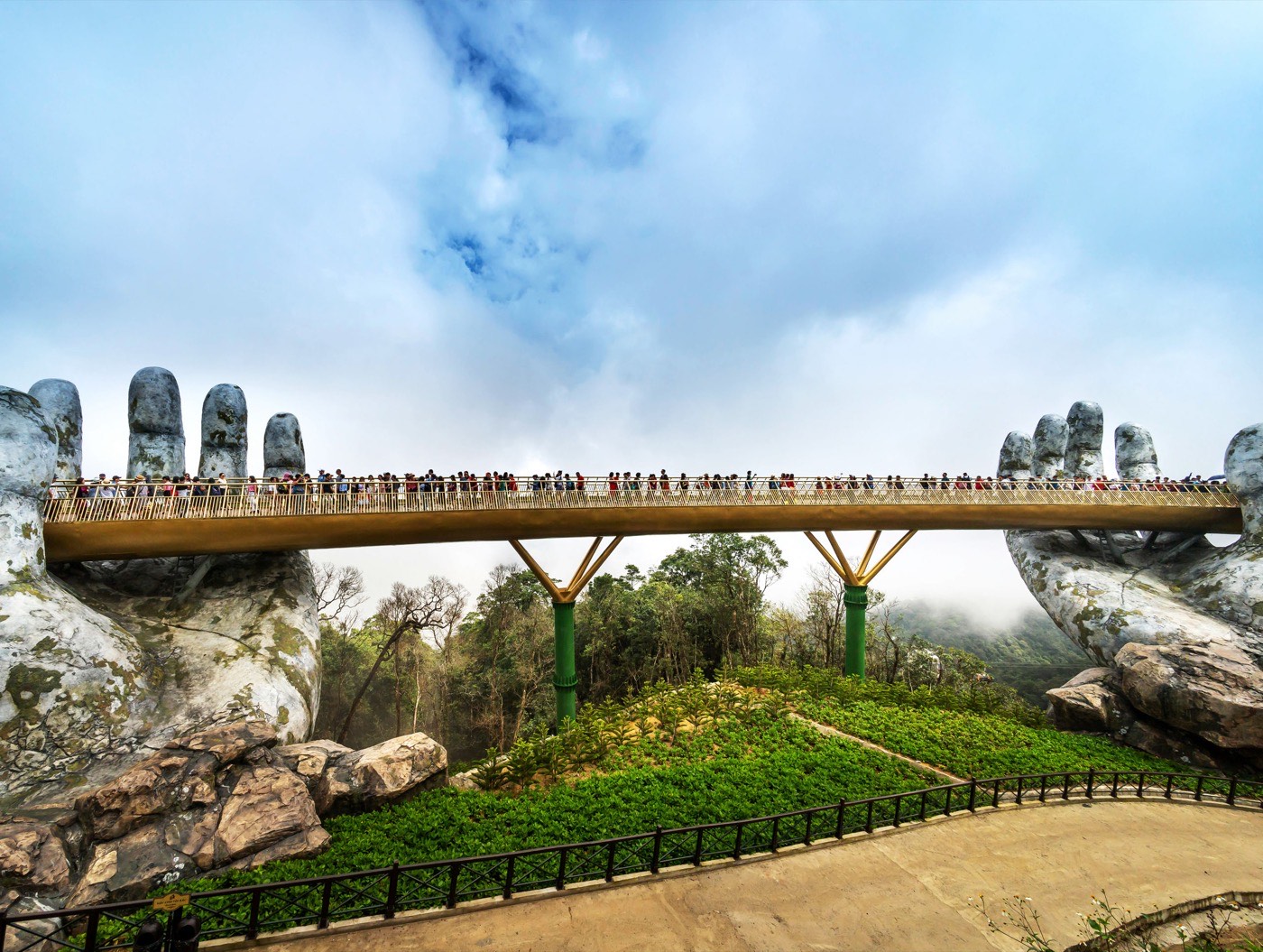 Bridge Under Blue Sky