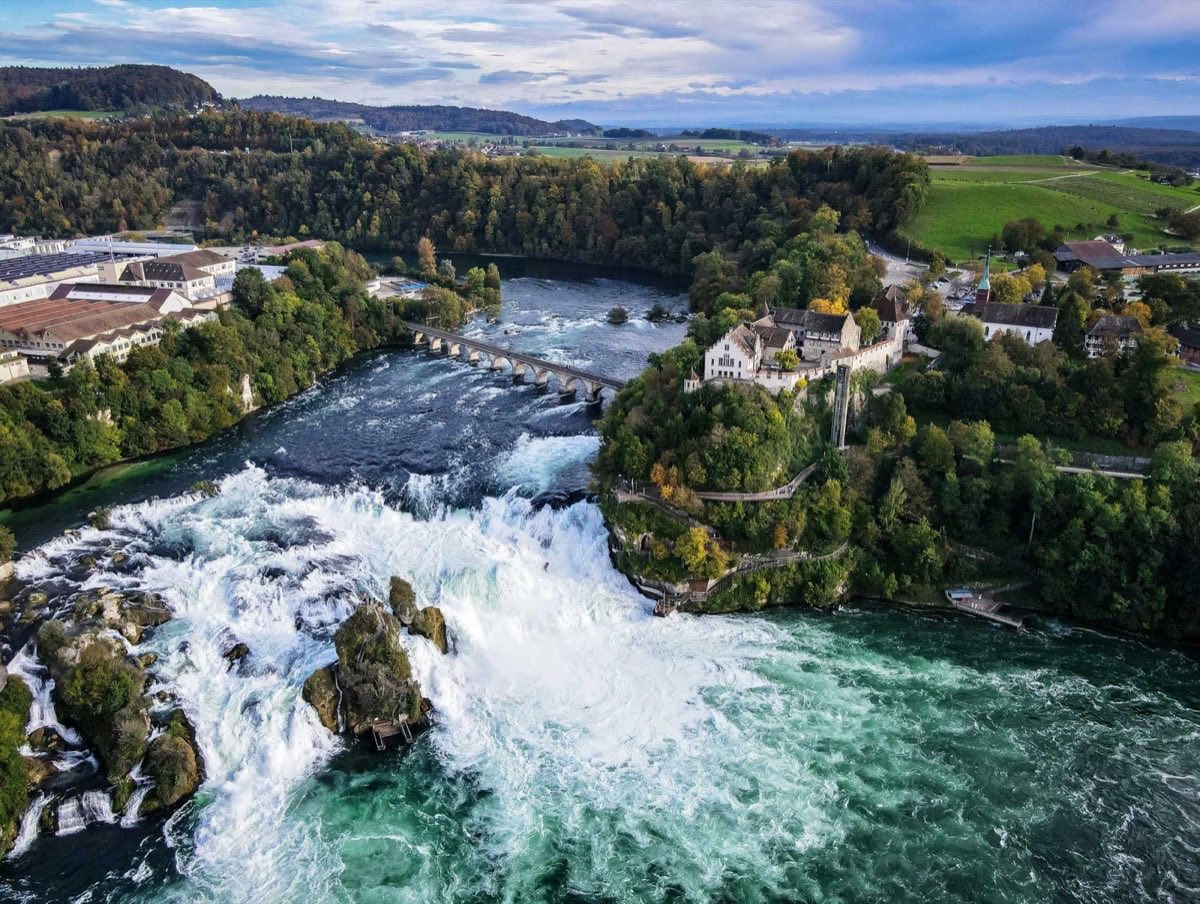 Rhine Falls Neuhausen Am Rheinfall
