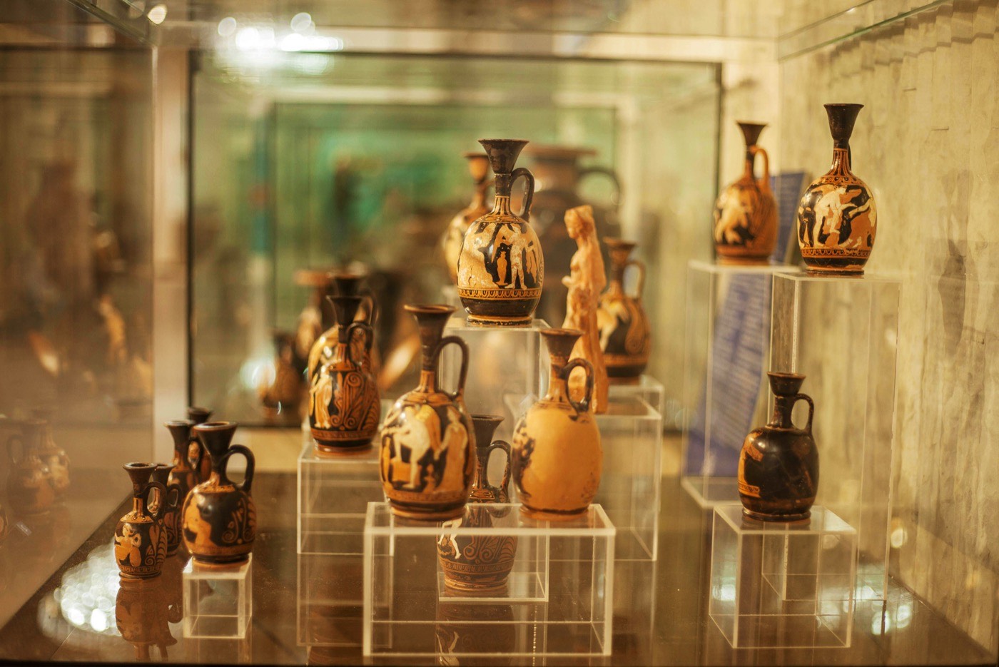 Corinthian Pottery Exhibits