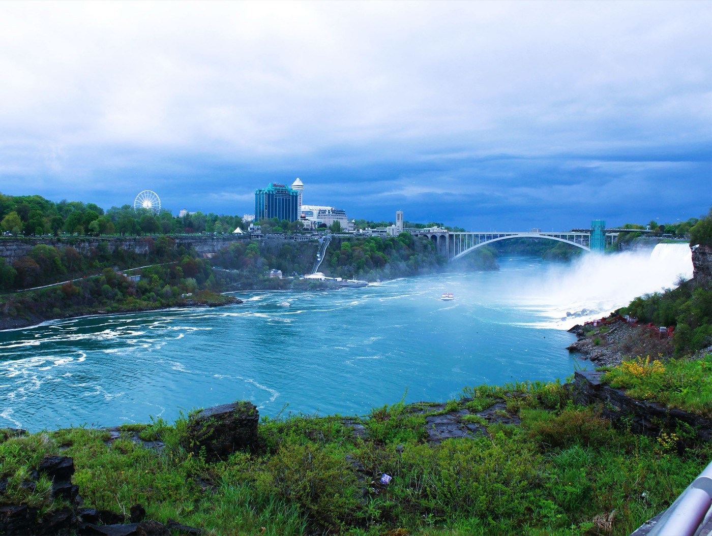 Niagara Falls On Canada