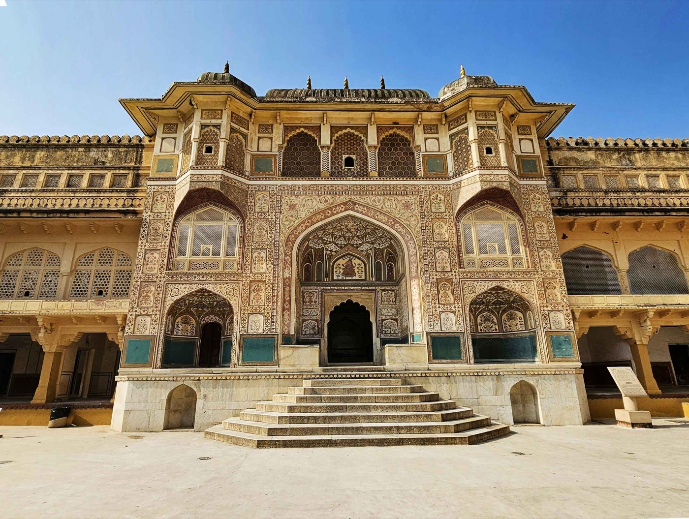 Amber Fort Architectural Detail In Jaipur