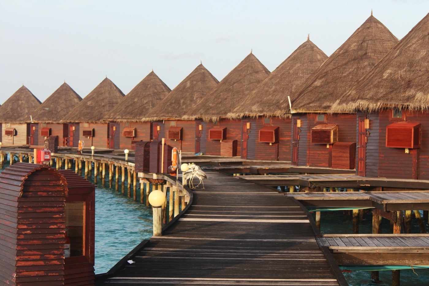 Overwater Bungalows In The Maldives