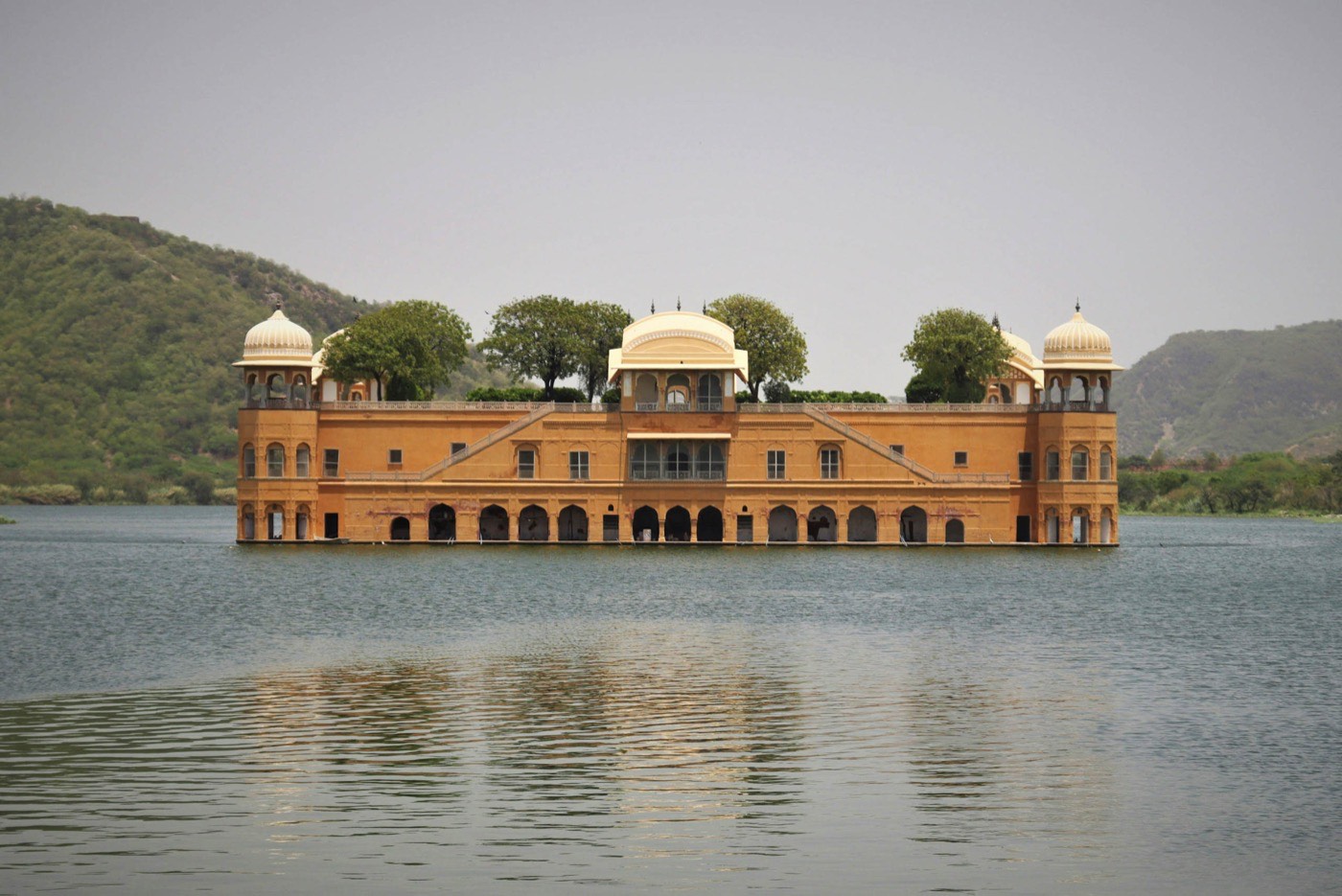 The Beautiful Jal Mahal In Jaipur